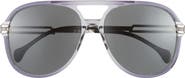 Gucci 61mm Aviator Sunglasses