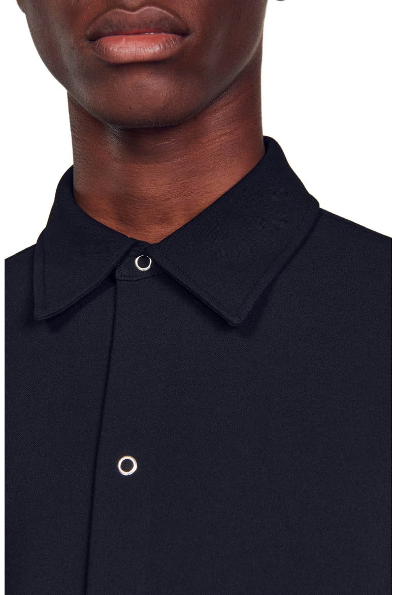 Long-sleeved jersey shirt, Alternate, color, Black