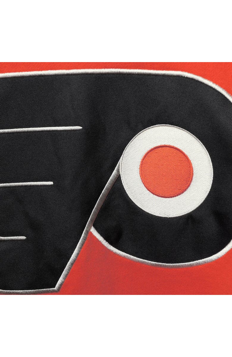 '47 Men's '47 Carter Hart Orange Philadelphia Flyers Player Name & Number Lacer Pullover Hoodie, Alternate, color,