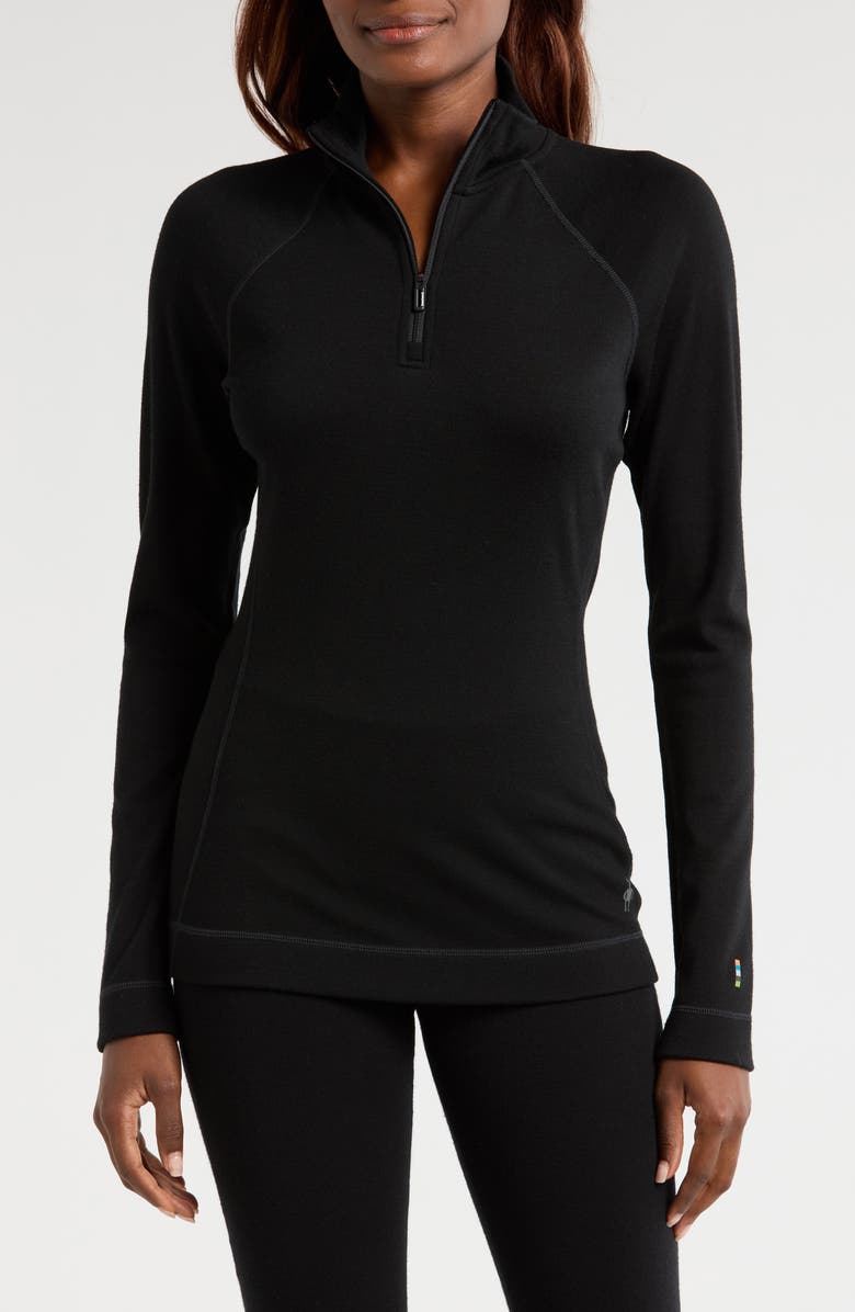 Smartwool Merino Base Layer Pullover, Main, color,