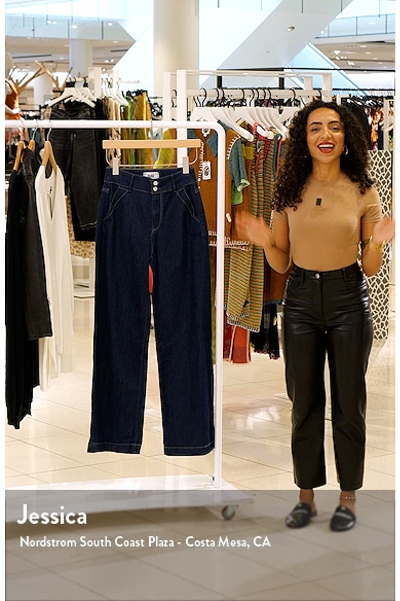 Harper High Waist Wide Leg Jeans video