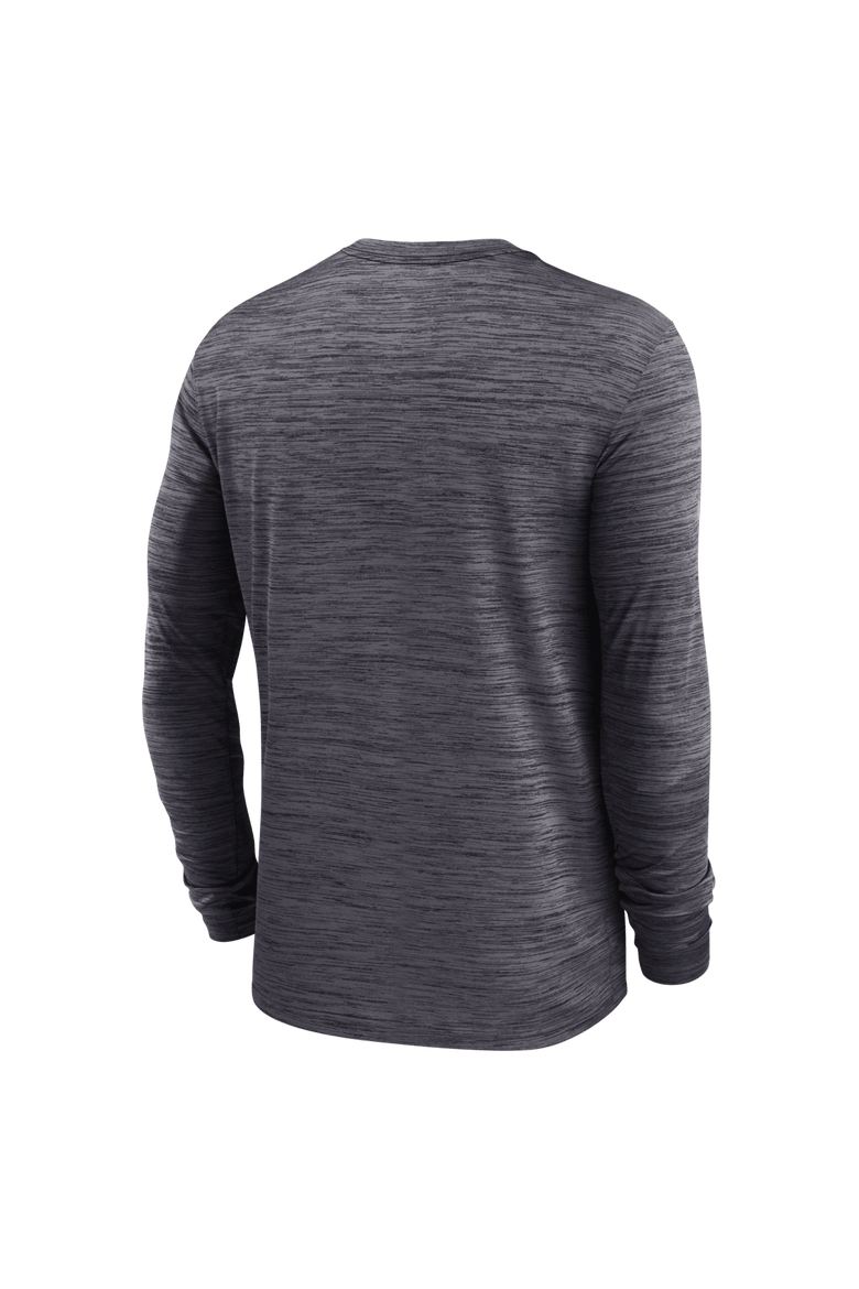 Men's Nike Black Duke Blue Devils Sideline Velocity Dri-FIT Long Sleeve T-Shirt, Alternate, color, Black