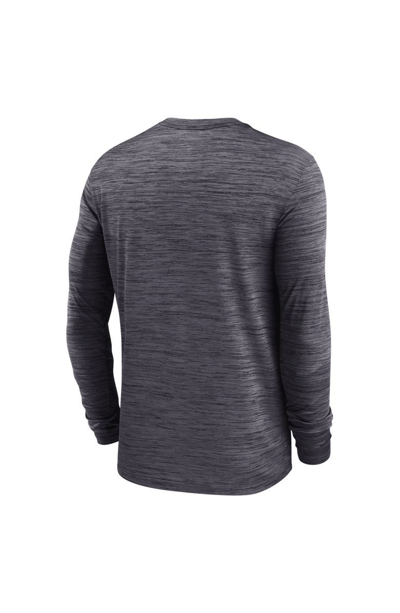 Nike Men's Nike Black Texas Longhorns Sideline Velocity Dri-FIT Long Sleeve T-Shirt, Alternate, color, Black