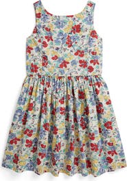 Polo Ralph Lauren Kids' Floral Cotton Dress