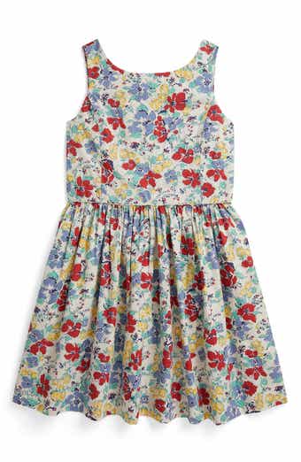 Kids' Floral Cotton Dress