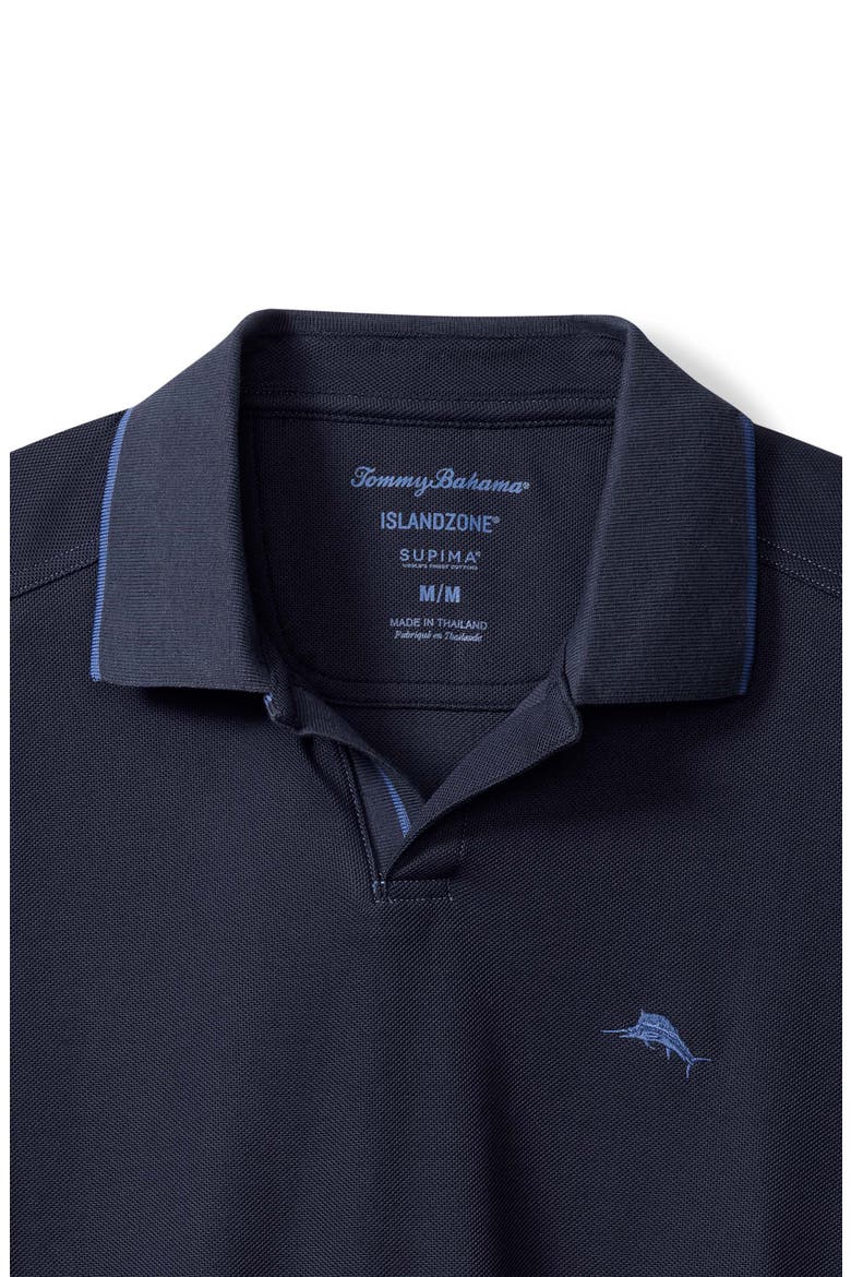 Emfielder Johnny Collar IslandZone® Polo, Alternate, color, BLUE NOTE