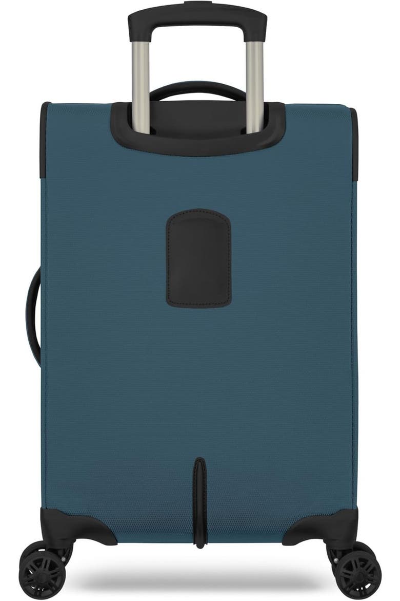 Stratford Softside 20" Carry On Spinner Luggage, Alternate, color, Teal