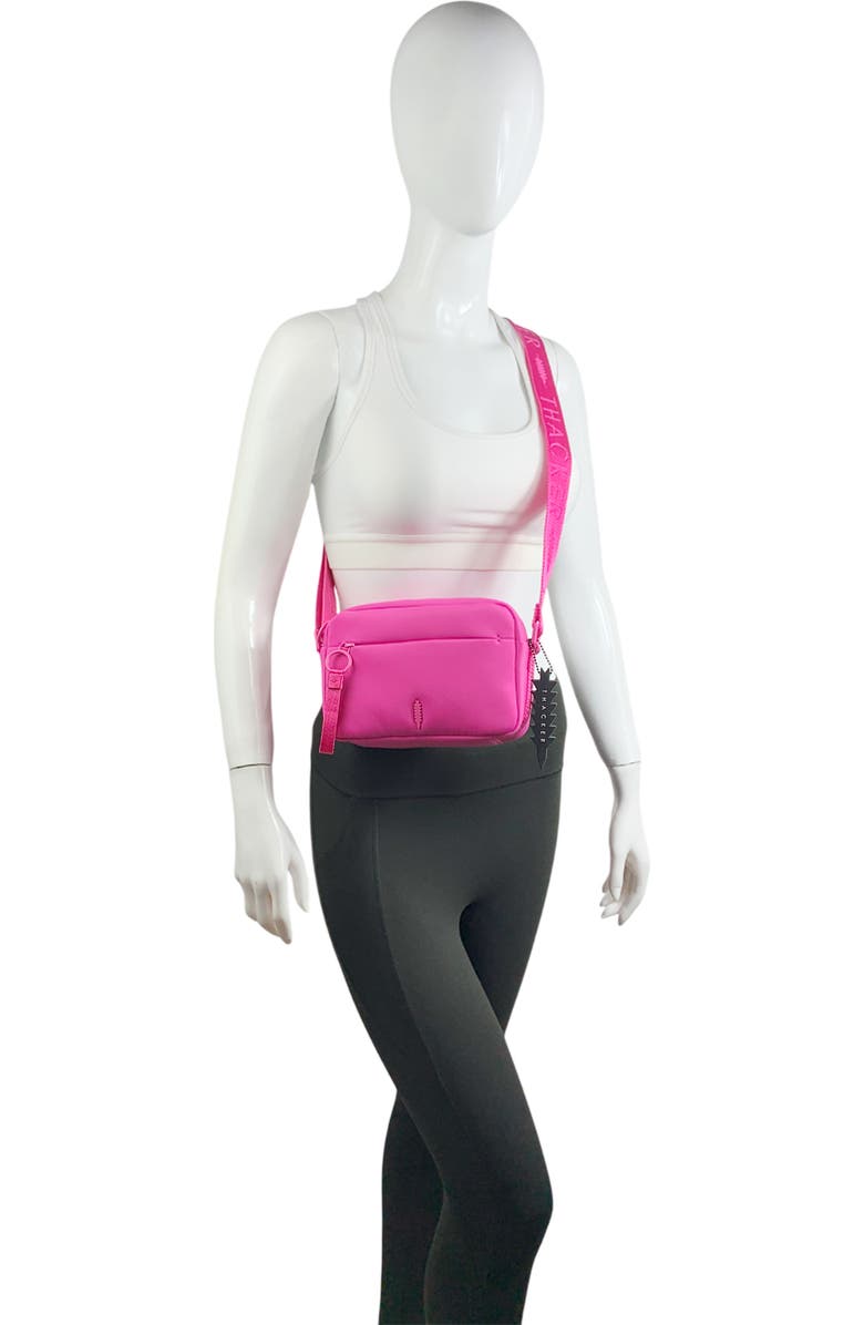 Thacker Ella Phone Zip Crossbody Bag, Alternate, color, Fuchsia