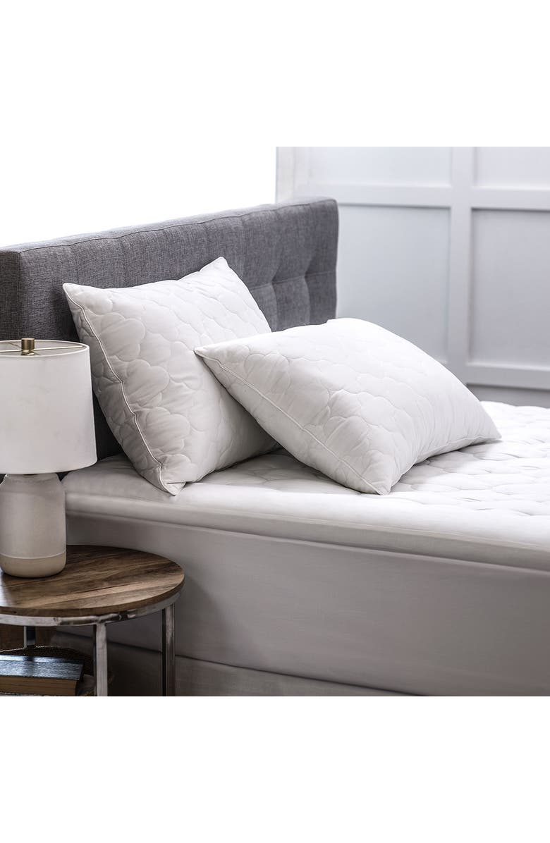 Allied Home Billowy Clouds Pillow, Alternate, color, White