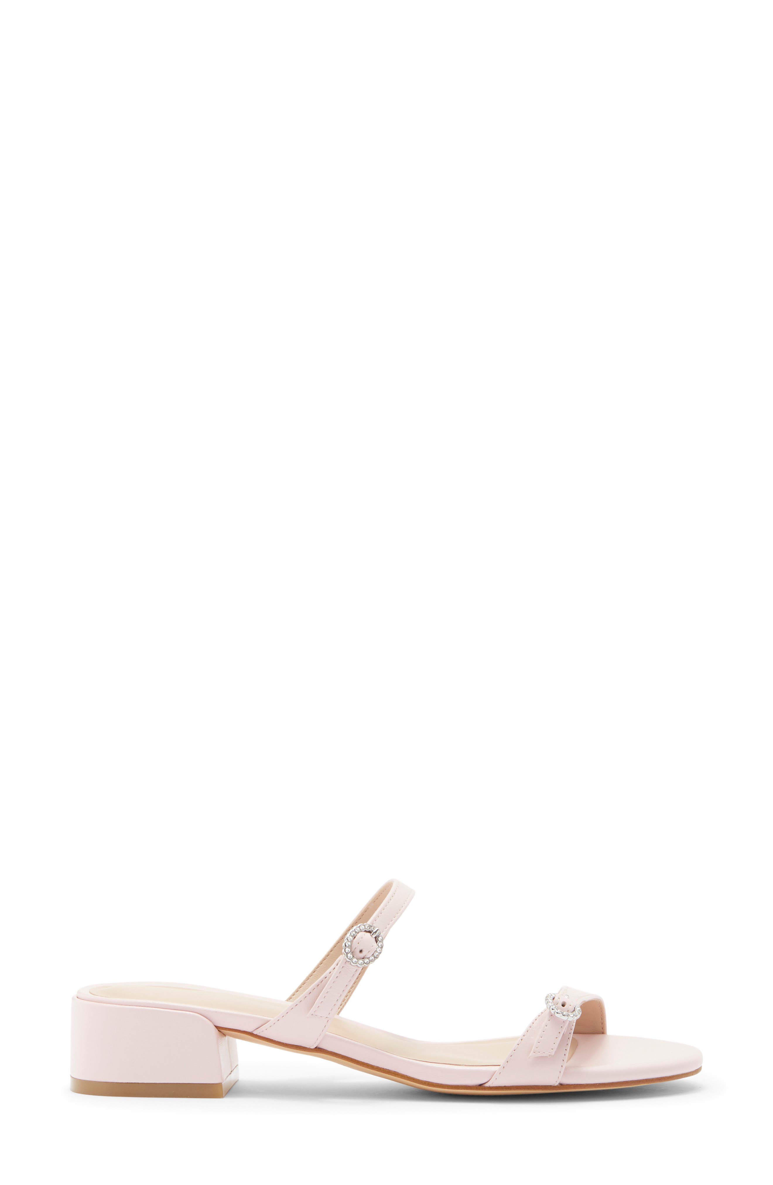 Ginger Crystal Slide Sandal, Alternate, color, LIGHT BLUSH