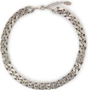OFF WHITE Men's Arrow Chain Textured Necklace
