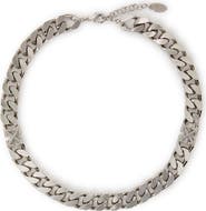 OFF WHITE Men's Arrow Chain Textured Necklace
