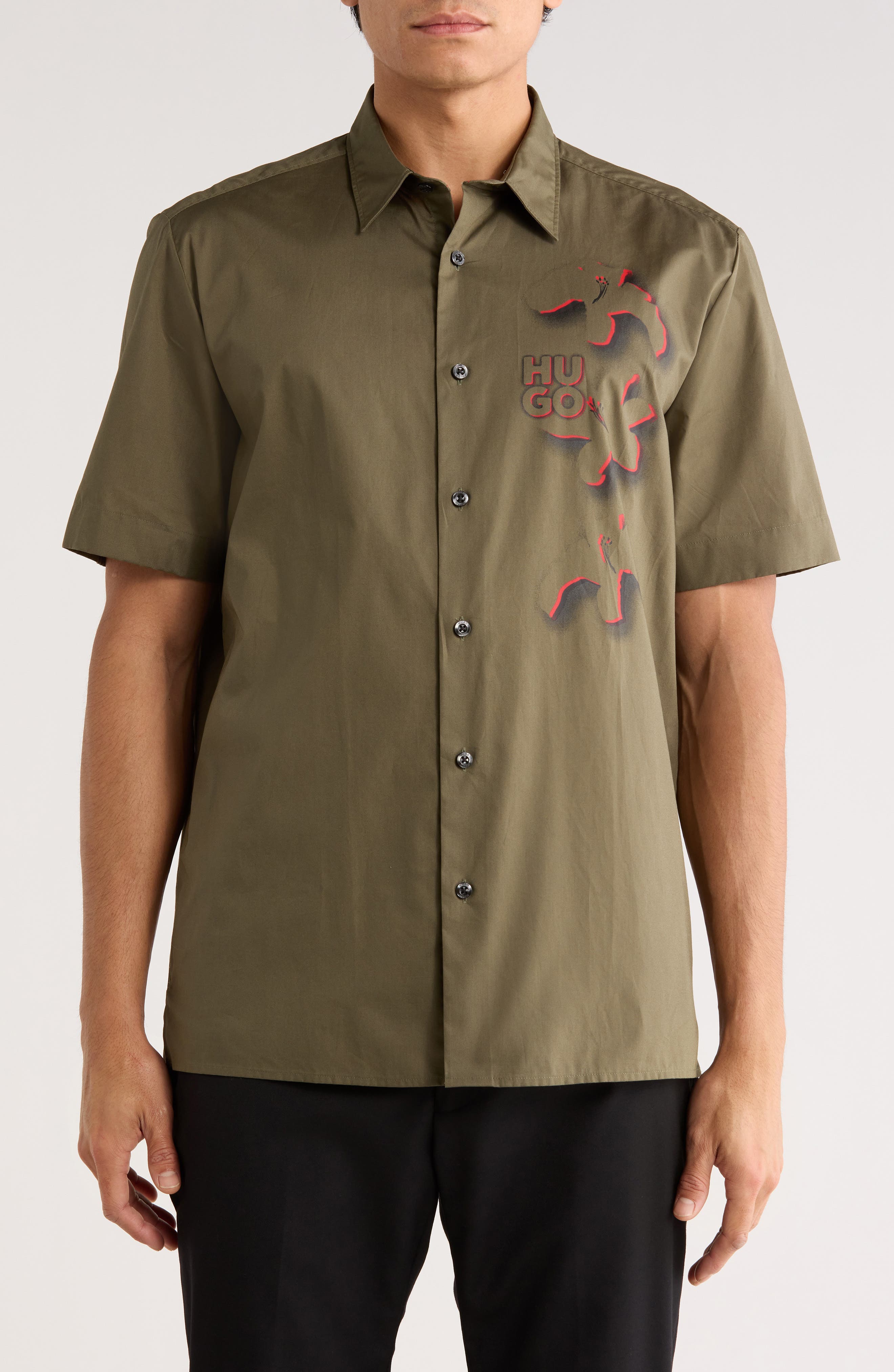 Ebor Short Sleeve Button-Up Shirt - image 3