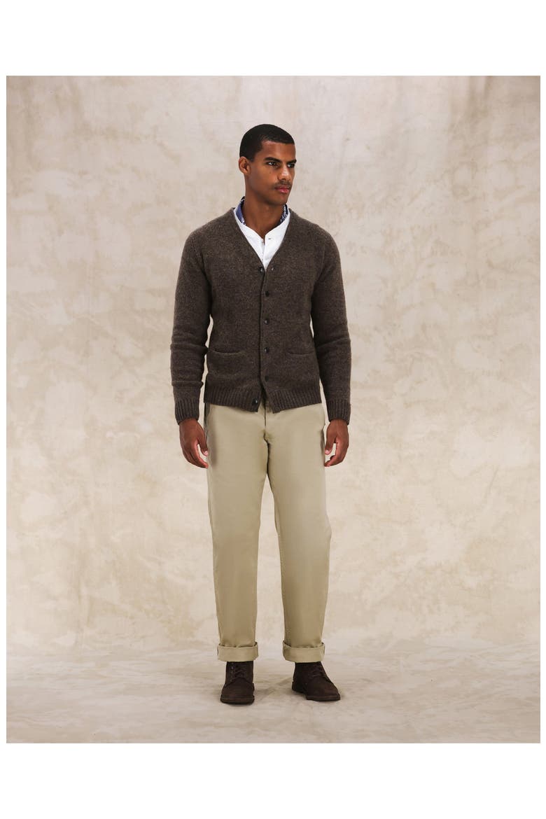 Edmund Merino Wool Cardigan, Alternate, color, MELANGE