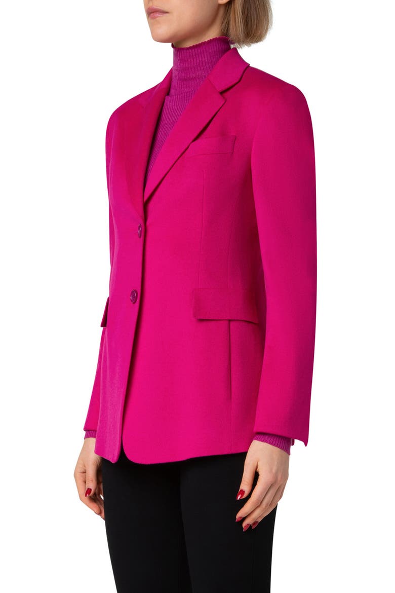 Taddeo Cashmere Jacket, Alternate, color, MAGENTA