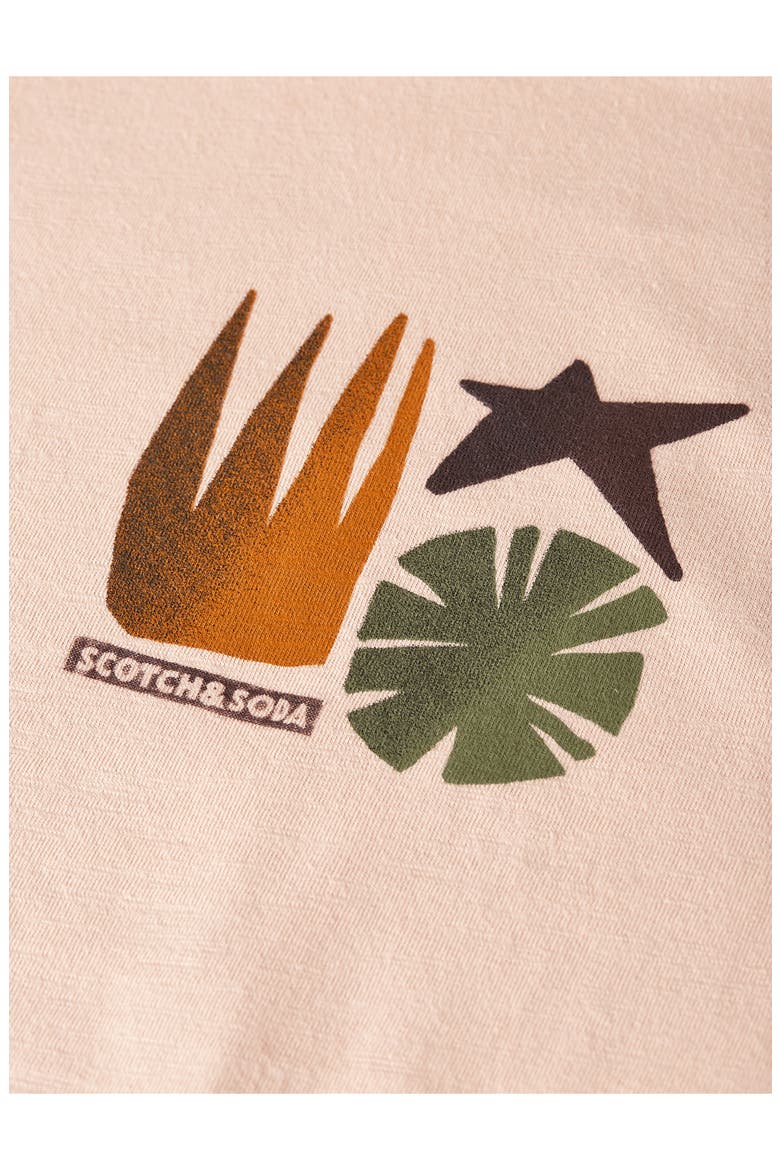 Modern Cotton Graphic T-Shirt, Alternate, color, ROSE DUST