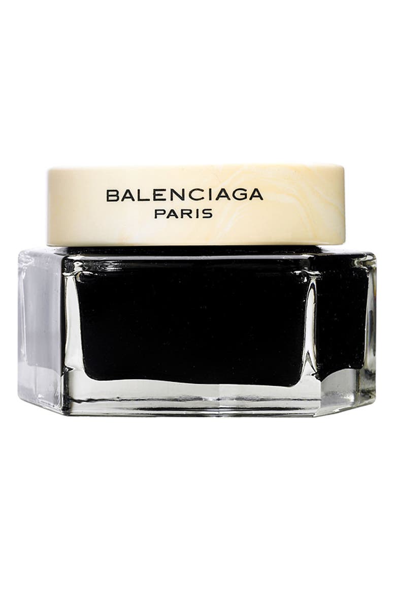 Balenciaga Paris Black Caviar Scrub, Main, color, 