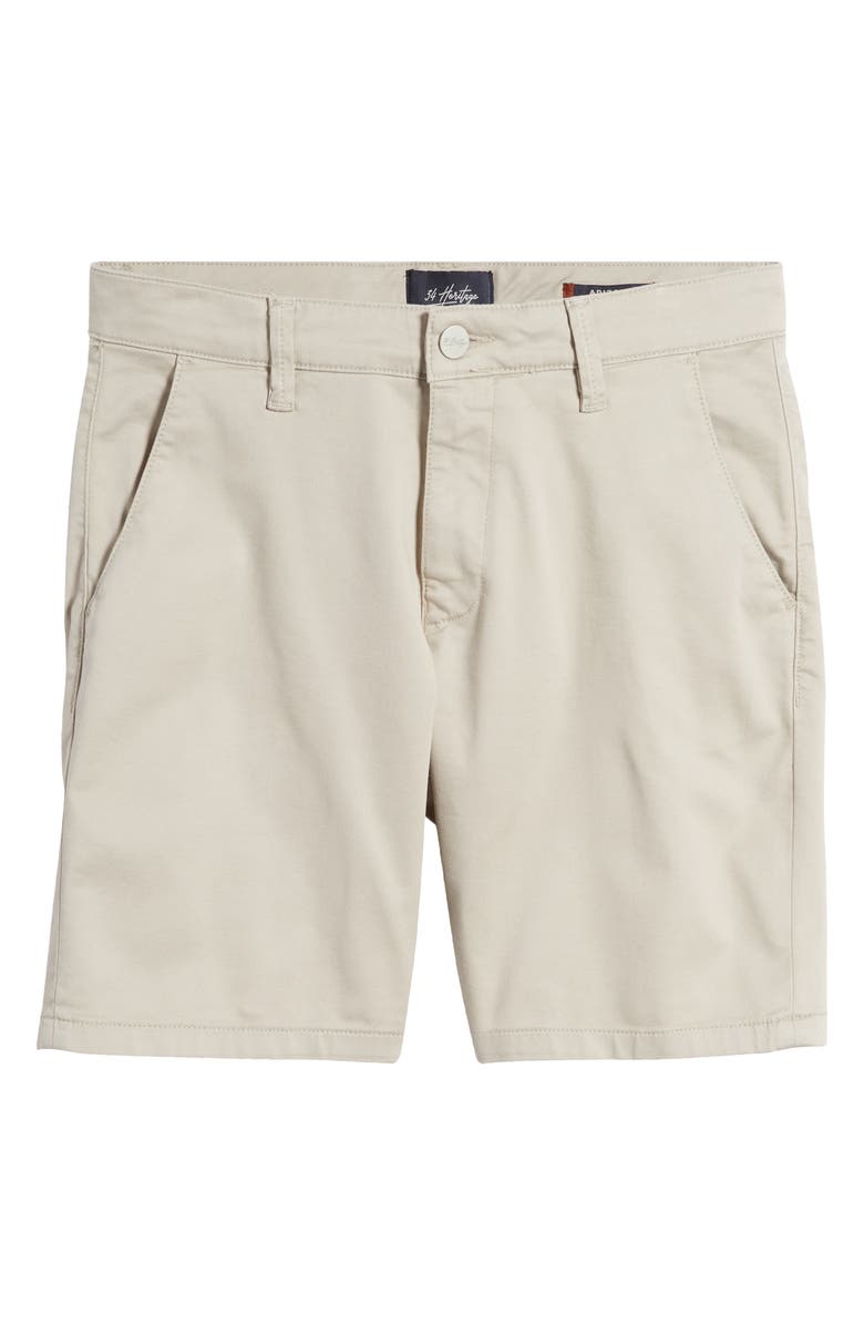 34 Heritage Arizona Flat Front Stretch Cotton Blend Shorts, Main, color,