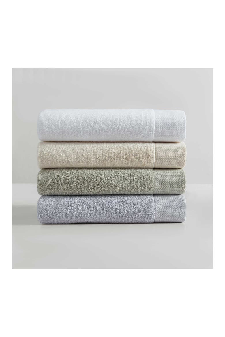 Entwine 3-Piece Towel Set, Alternate, color, WHITE