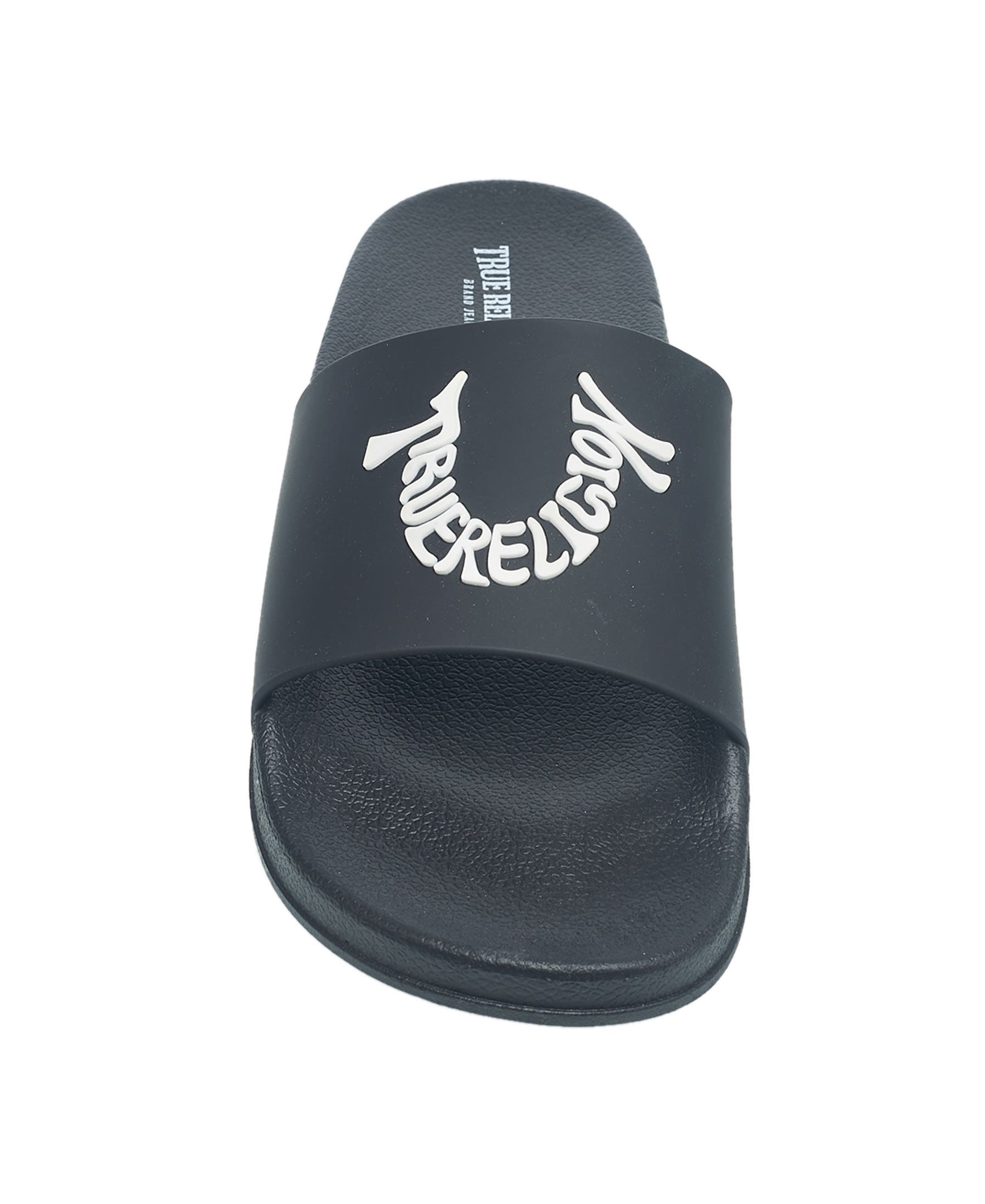 True Religion Men's TI Logo Slide, Alternate, color, 
