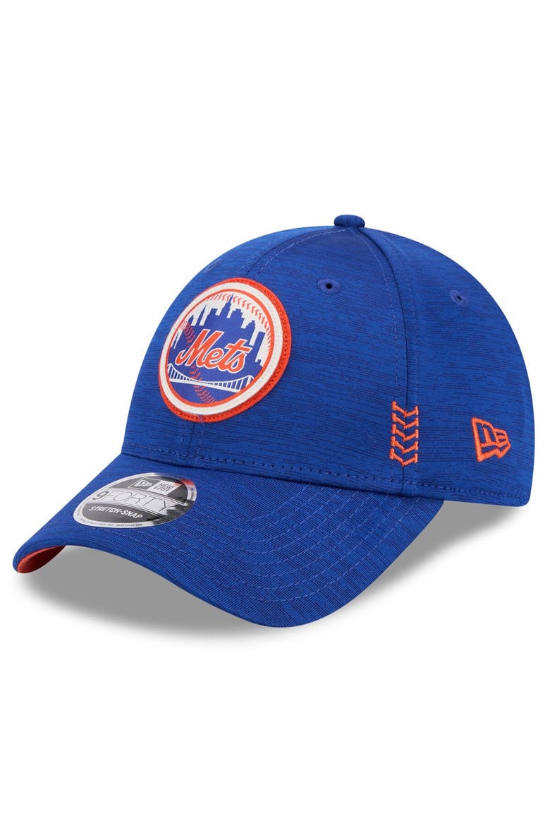 Men's New Era  Royal New York Mets 2024 Clubhouse 9FORTY Adjustable Hat, Main, color, Royal