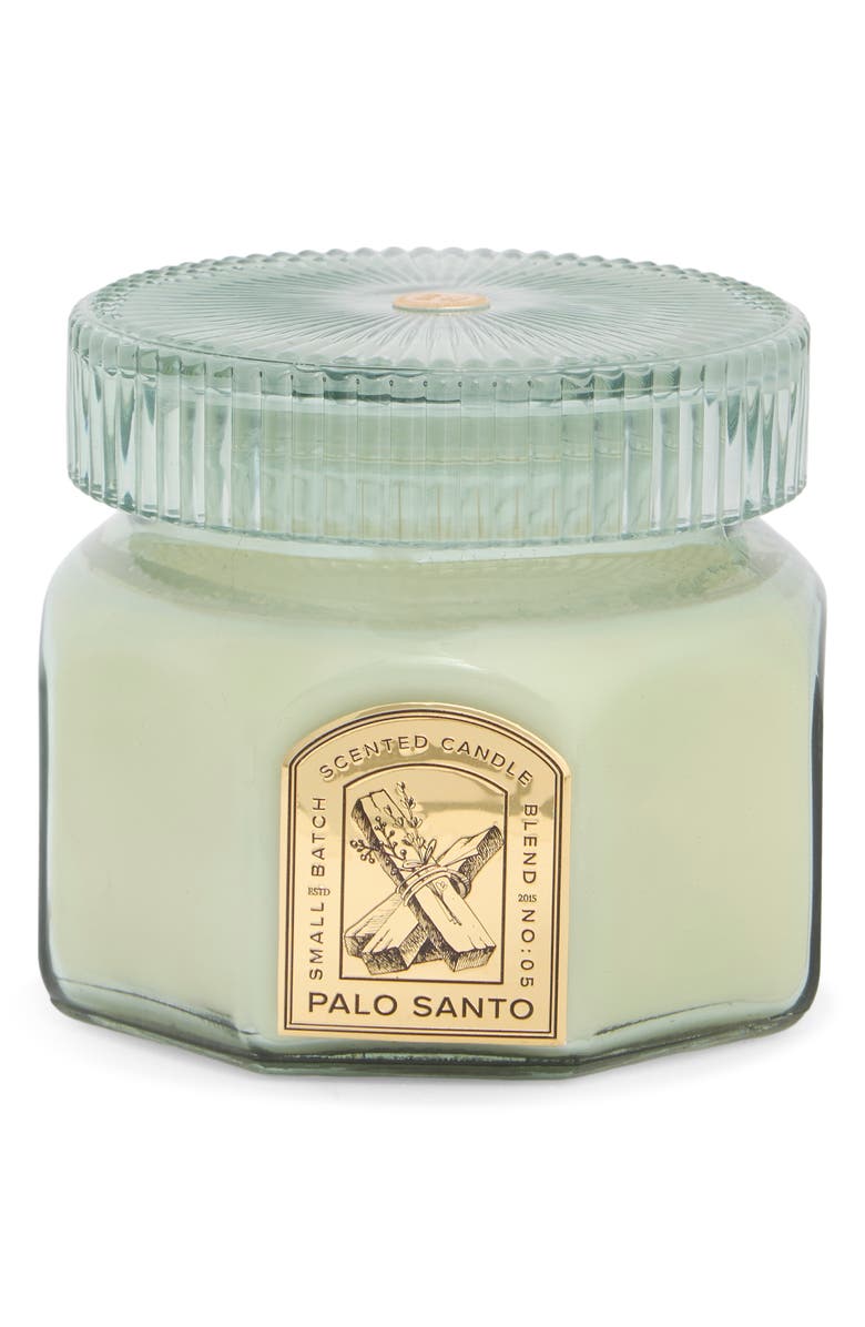 PORTOFINO CANDLES Palo Santo Small Octagonal Jar Candle, Main, color, Palo Santo