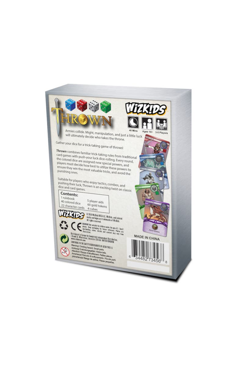 WizKids Games Thrown Tricktaking Game, Strategy Games, Kids Ages 12+, Alternate, color, Multicolored