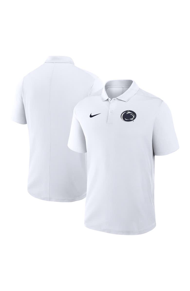Nike Men's Nike White Penn State Nittany Lions Primetime Victory Primary Logo Performance Polo, Alternate, color, 