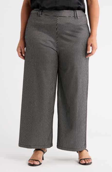 Lysse Darlene Stripe High Waist Wide Leg Pants