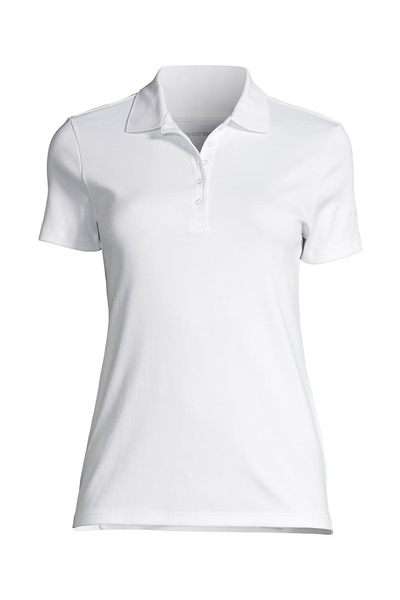 Supima Cotton Polo Shirt, Alternate, color, White