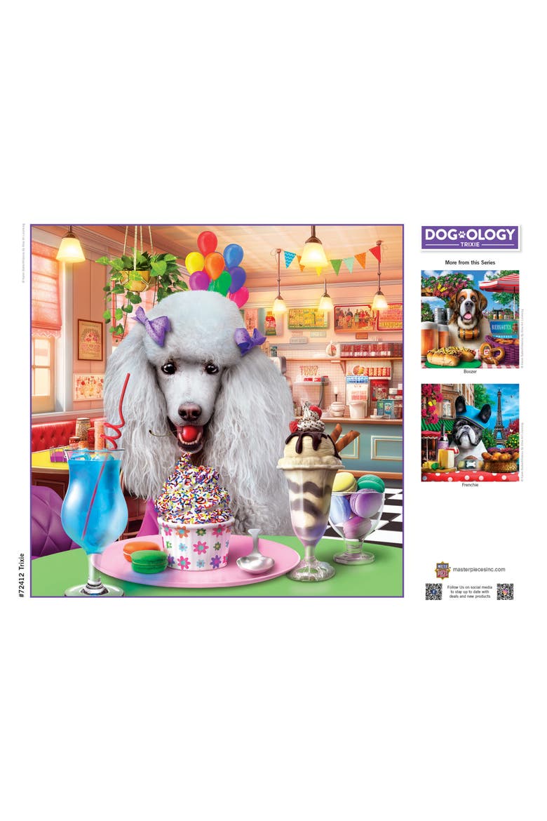 Dogology Trixie 1000 Piece Jigsaw Puzzle, Alternate, color, Multicolor
