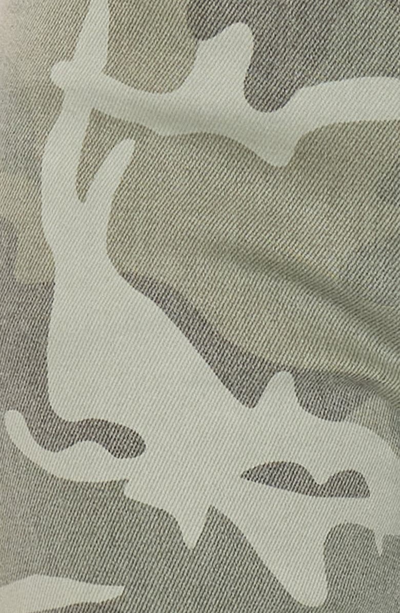 KanCan Allie High Rise Straight Fit Jeans, Alternate, color, Camo