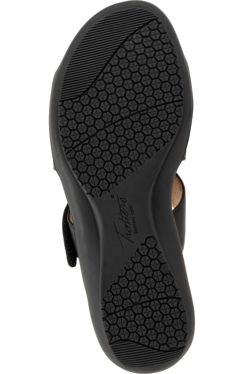 Trotters Roxine 2.0 Slide Sandal - Multiple Widths Available, Alternate, color, Black