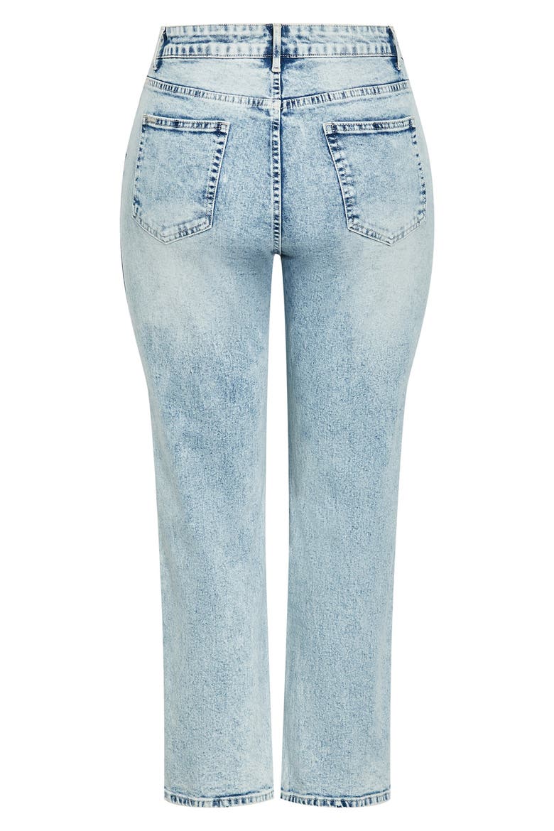 Ayesha Jeans, Alternate, color, BLEACHED OUT BLUE
