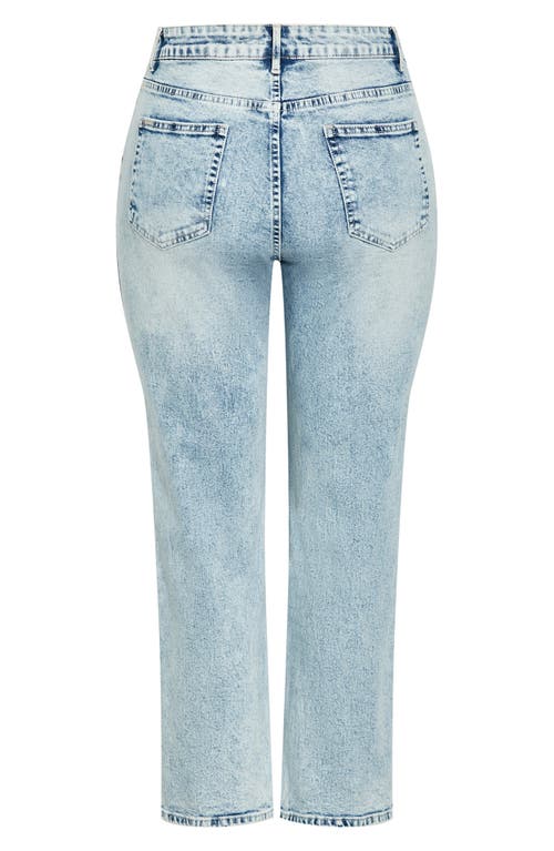 City Chic Ayesha Jeans In Blue