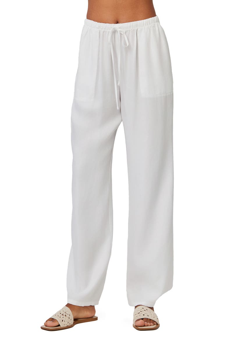 Bella Dahl Kylie Drawstring Wide Leg Pants, Main, color, 
