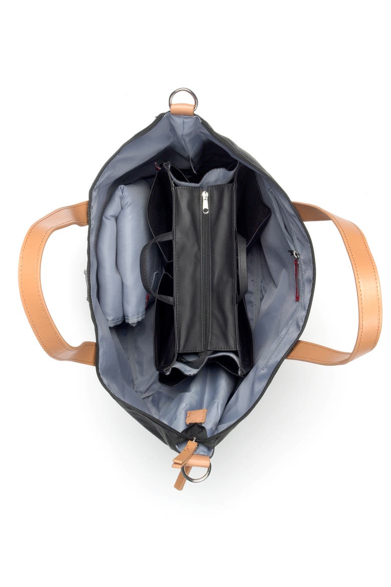 Noa Diaper Bag, Alternate, color, BLACK