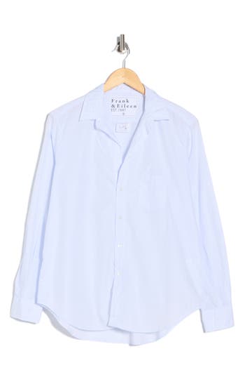 Frank & Eileen Eileen Relaxed Fit Cotton Button-up Shirt In White