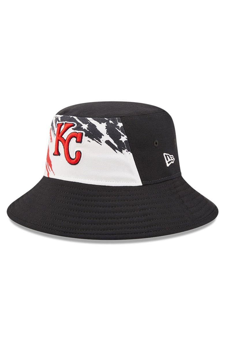 New Era Men's New Era Navy Kansas City Royals 2022 4th of July Bucket Hat, Main, color, Navy