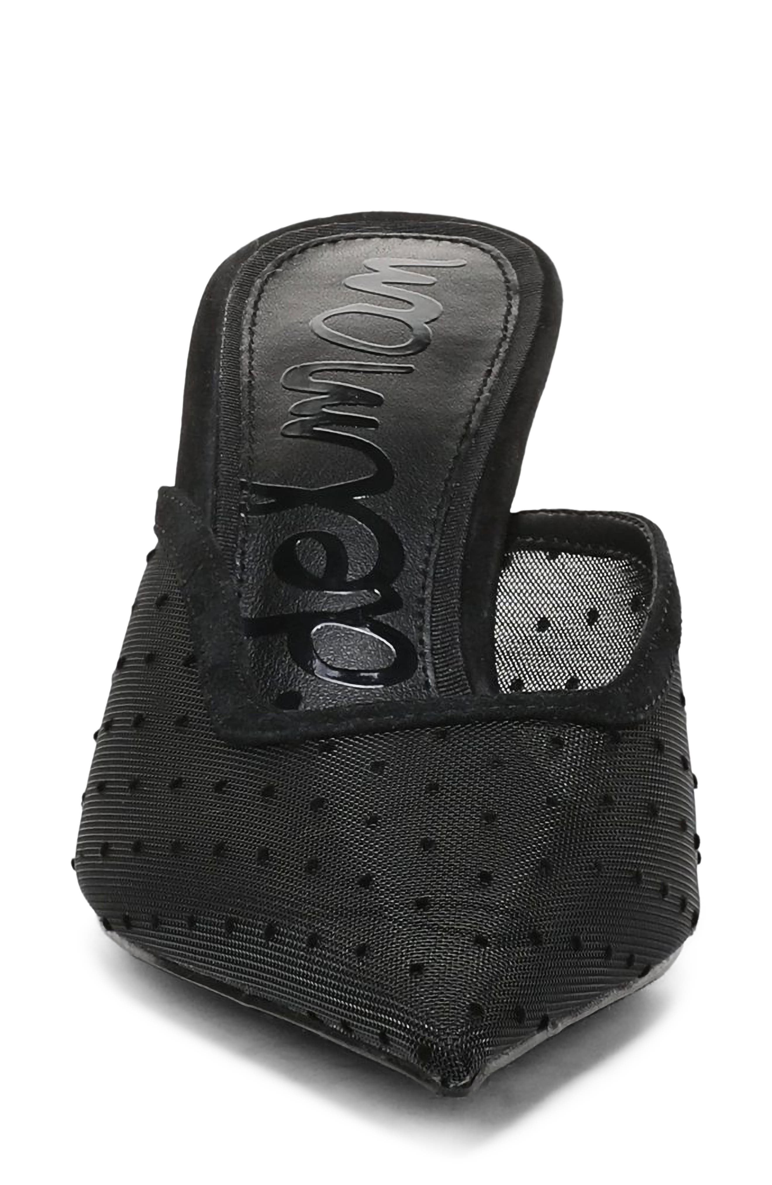 Margeaux Mule, Alternate, color, BLACK