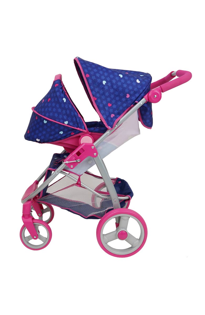 509 Unicorn 2In1 Baby Doll Car Seat & Stroller, Alternate, color, Multicolored