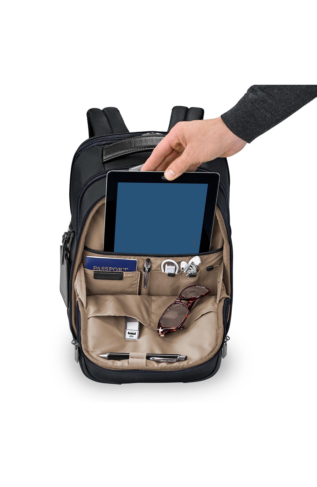 Briggs & Riley @work Medium Backpack, Alternate, color, 