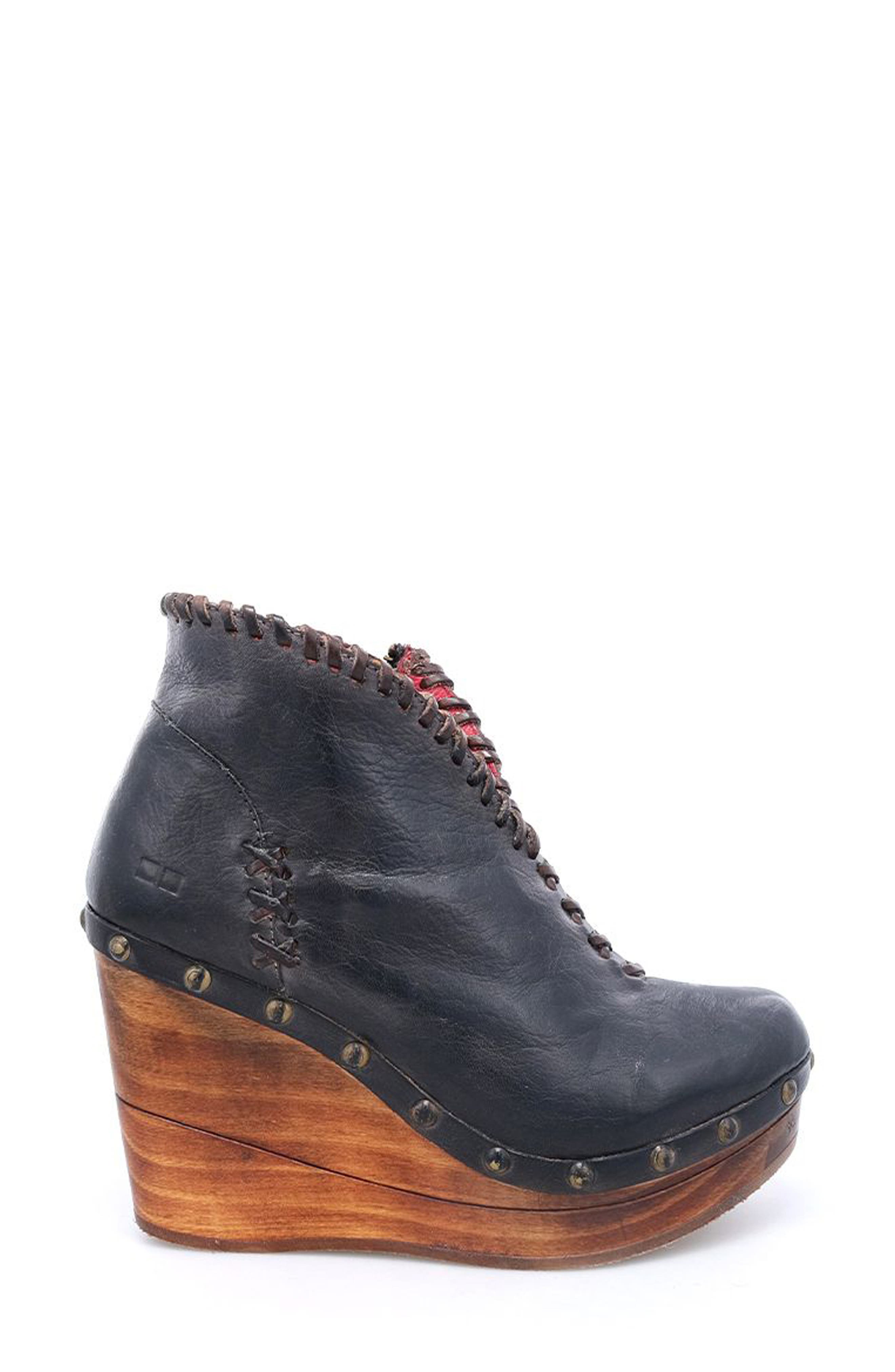 Bed Stu Marina Wedge Bootie, Alternate, color, 