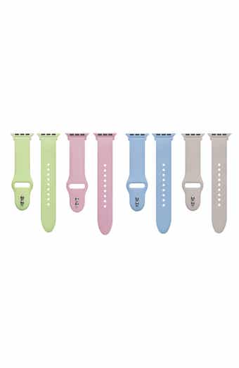 4-Pack Silicone Apple Watch® Watchbands