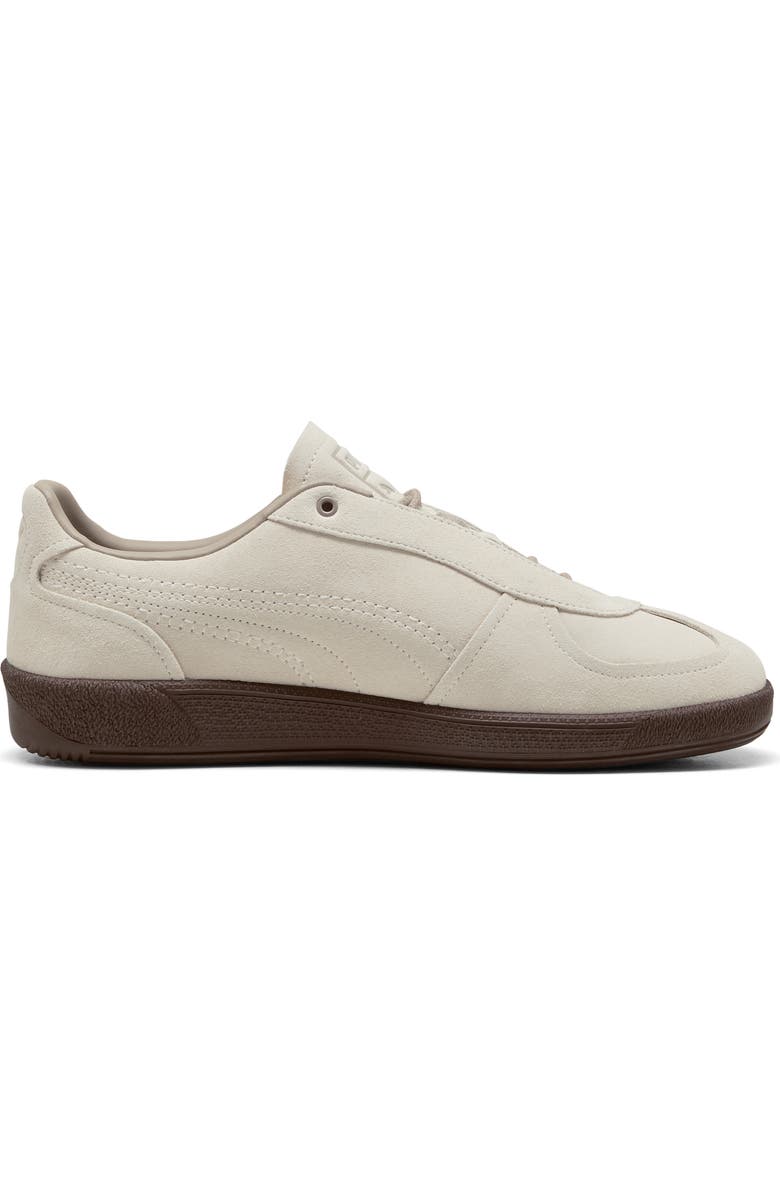 PUMA Palermo Sneaker, Alternate, color, Alpine Snow/ Chestnut Brown