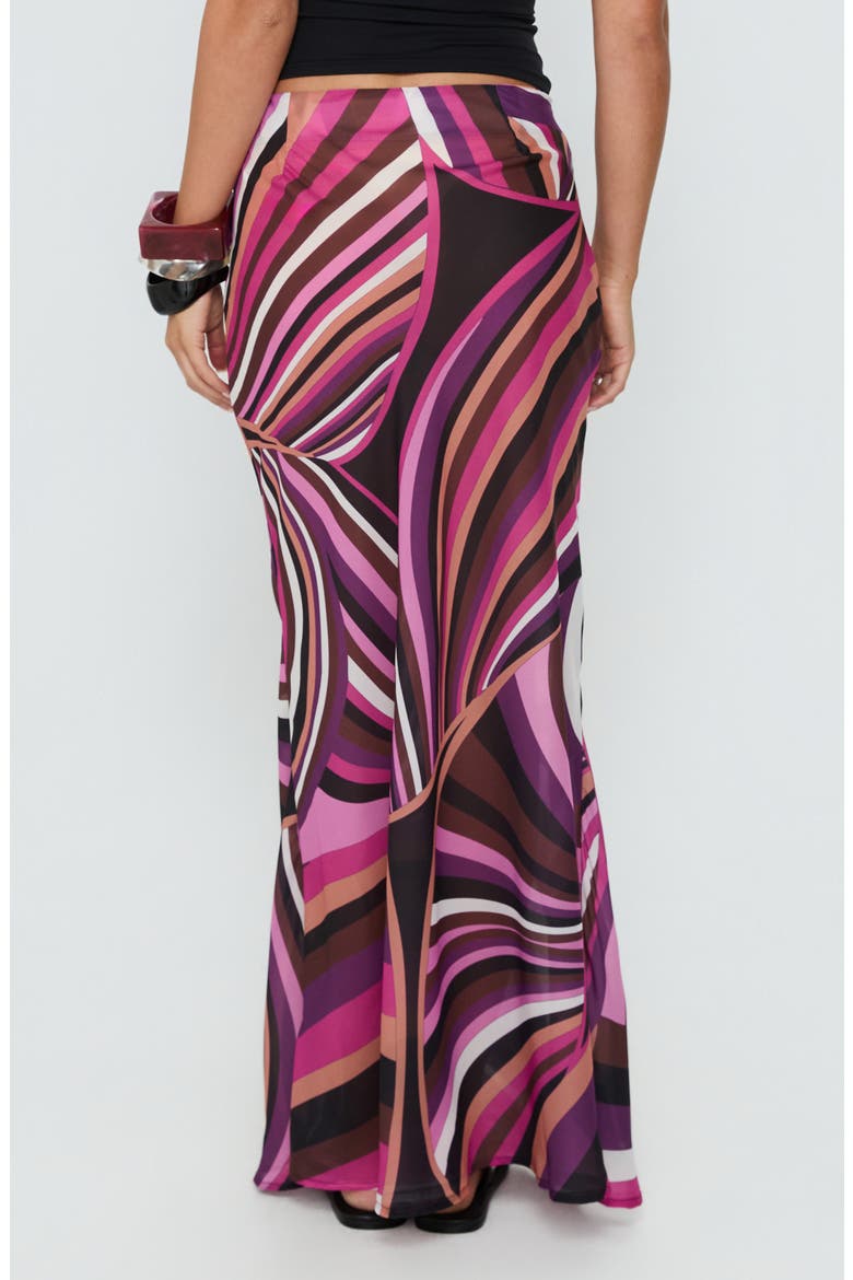 Lucidia Maxi Skirt, Alternate, color, PINK RETRO
