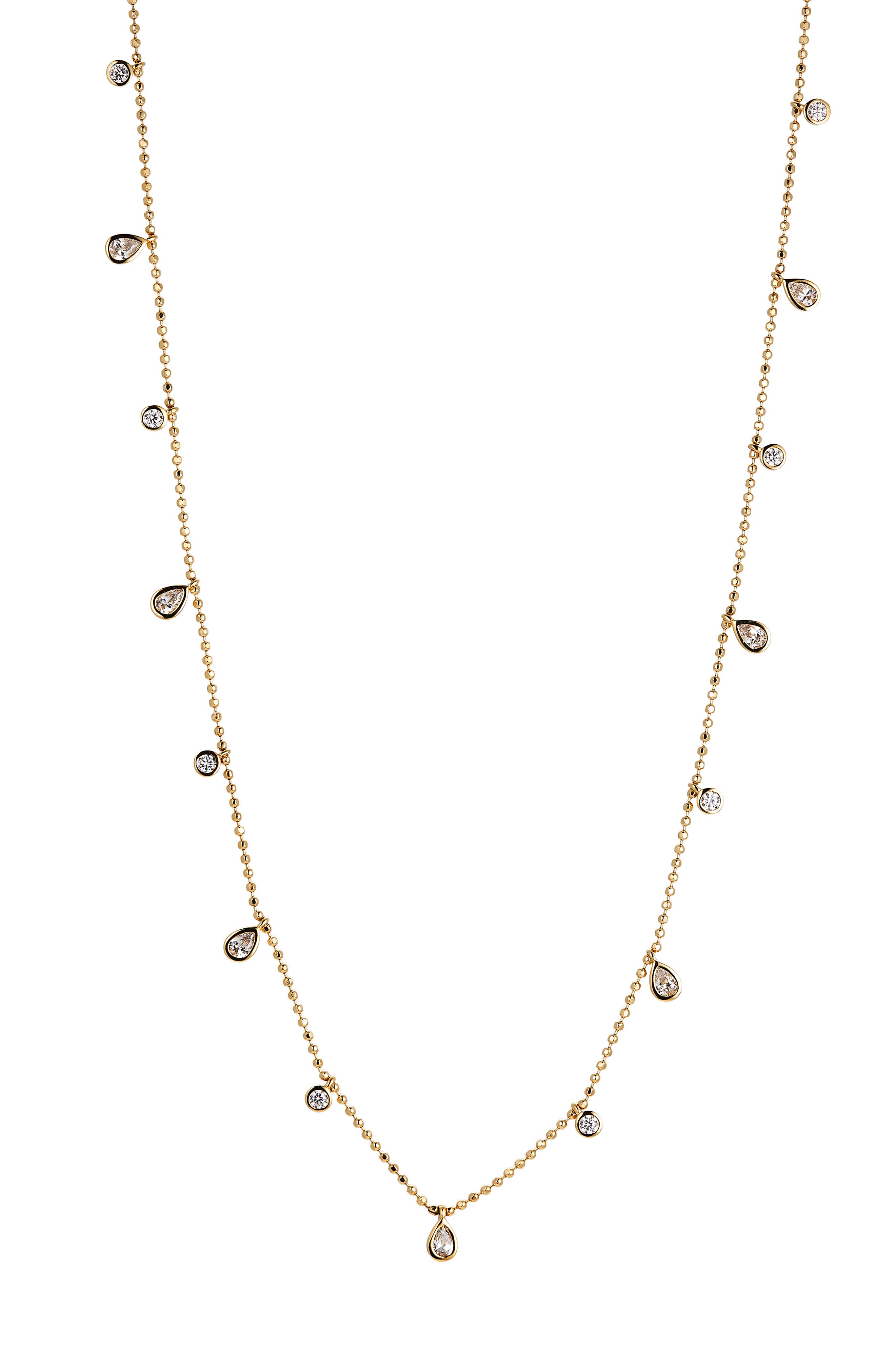 Nadri Daylight Shaky Station Necklace