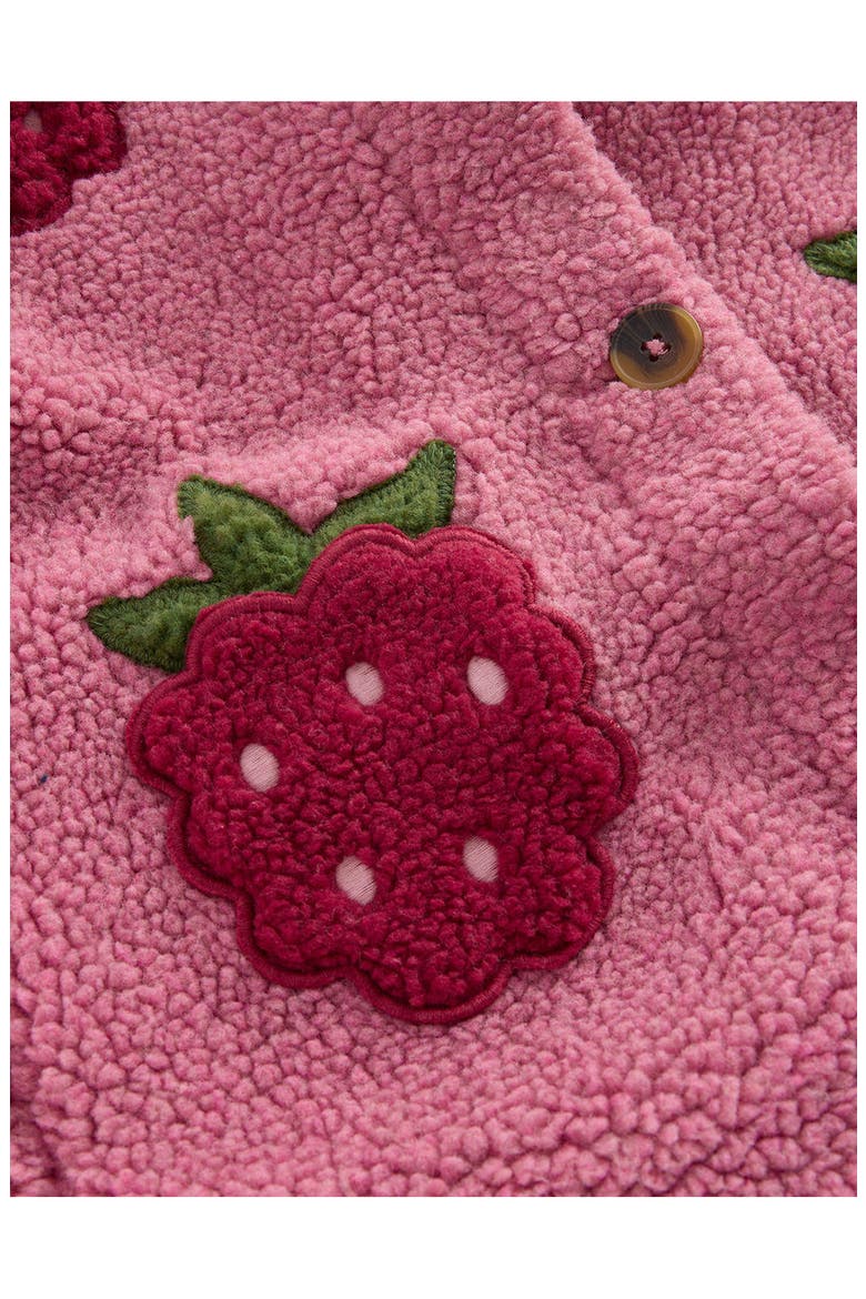 Kids' Borg Interest Jacket, Alternate, color, PINK RASPBERRIES