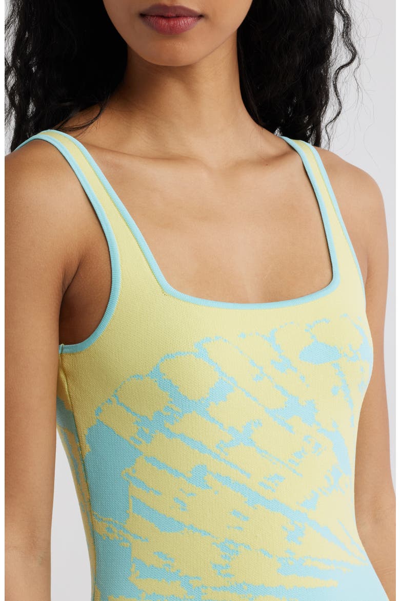 Knit Minidress, Alternate, color, SUNSHELL
