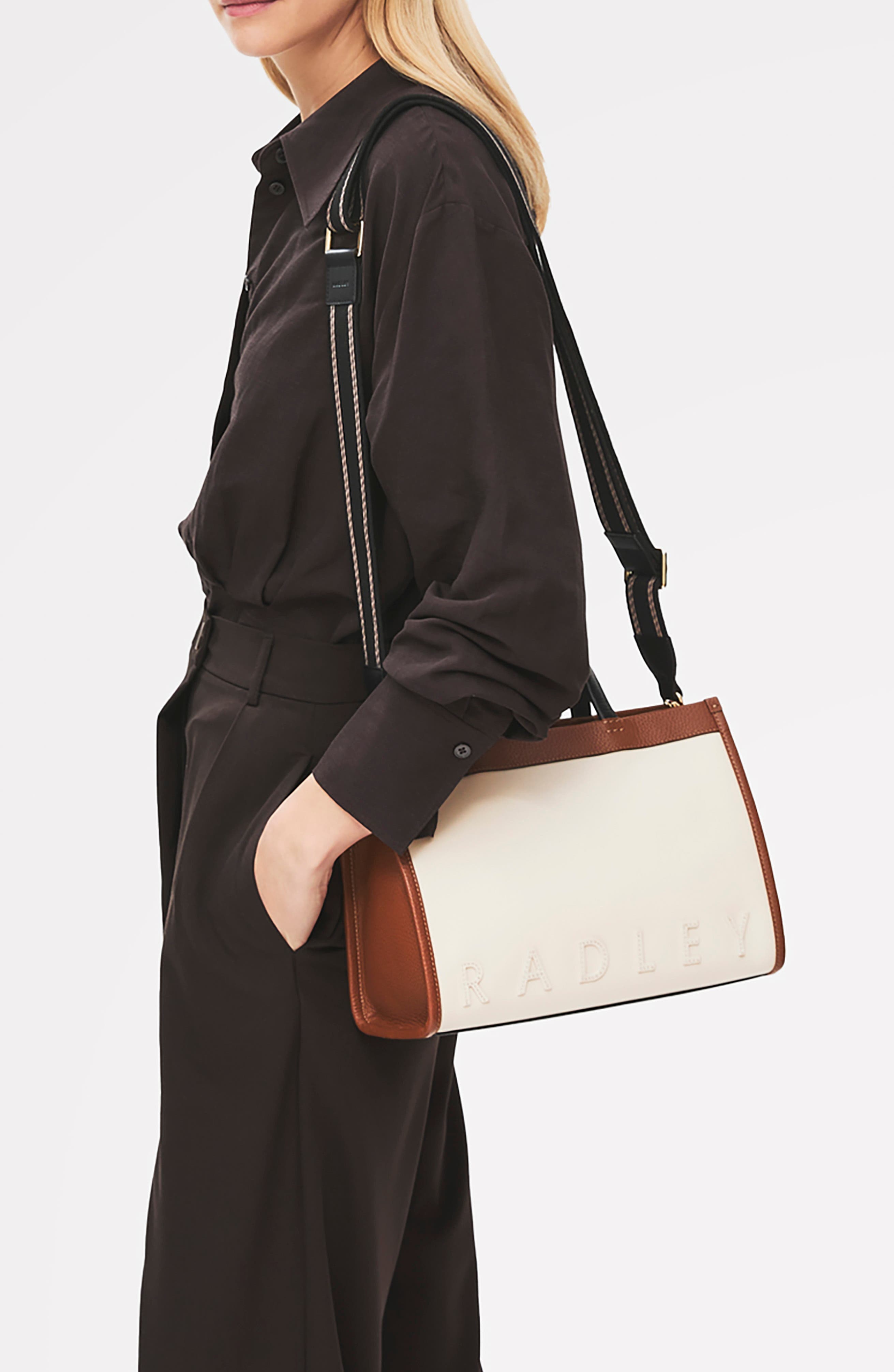 Small Alba Place Colorblock Leather Crossbody Bag, Alternate, color, SALT
